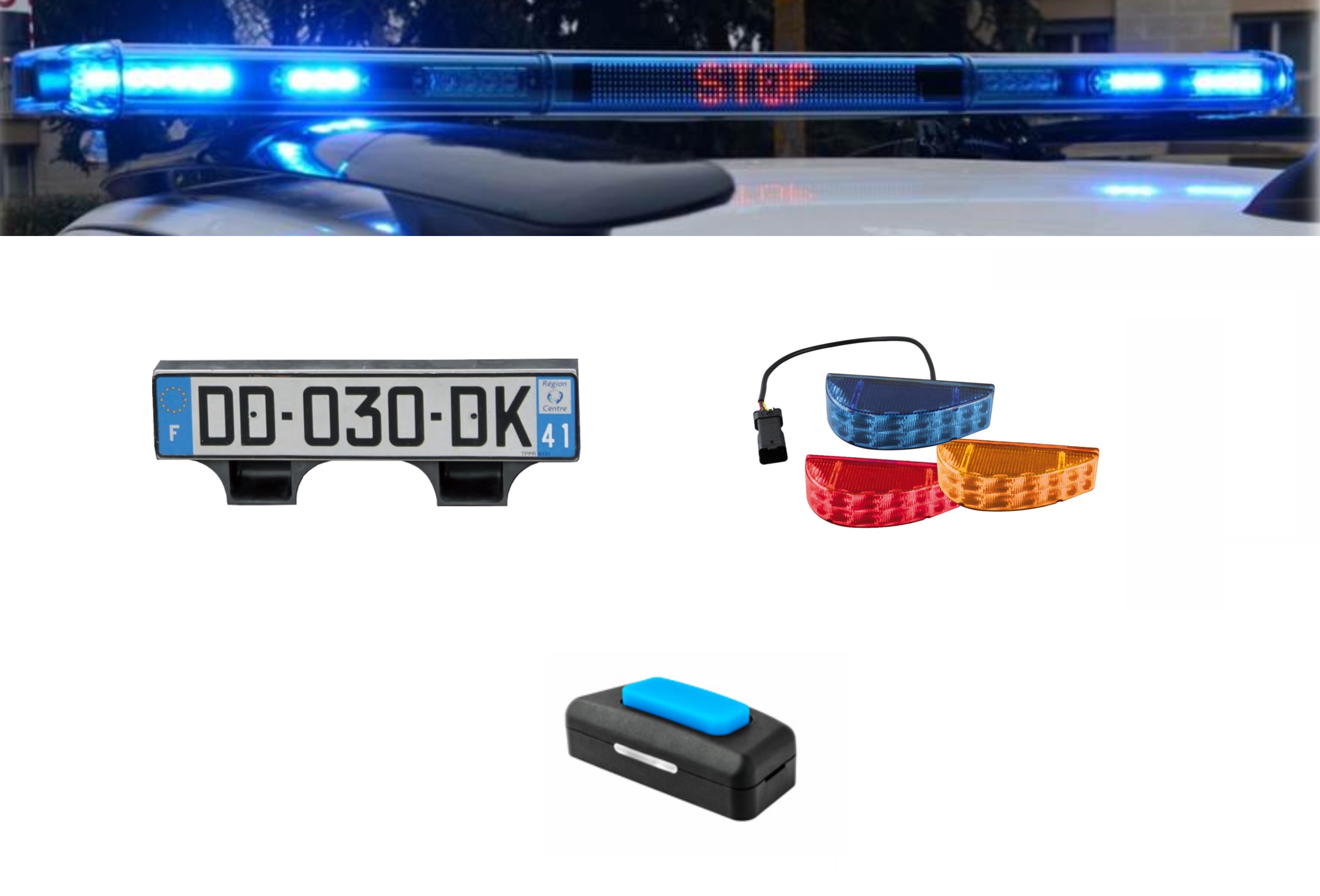 VEGA Lightbar & MDB120 Siren, Mecura