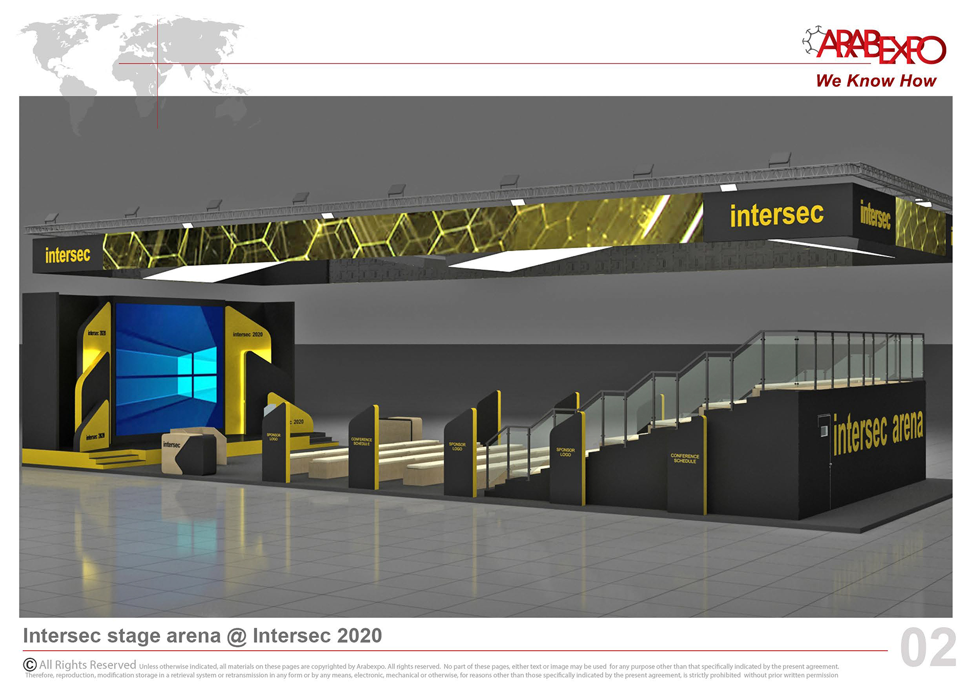 Intersec Arena mock up