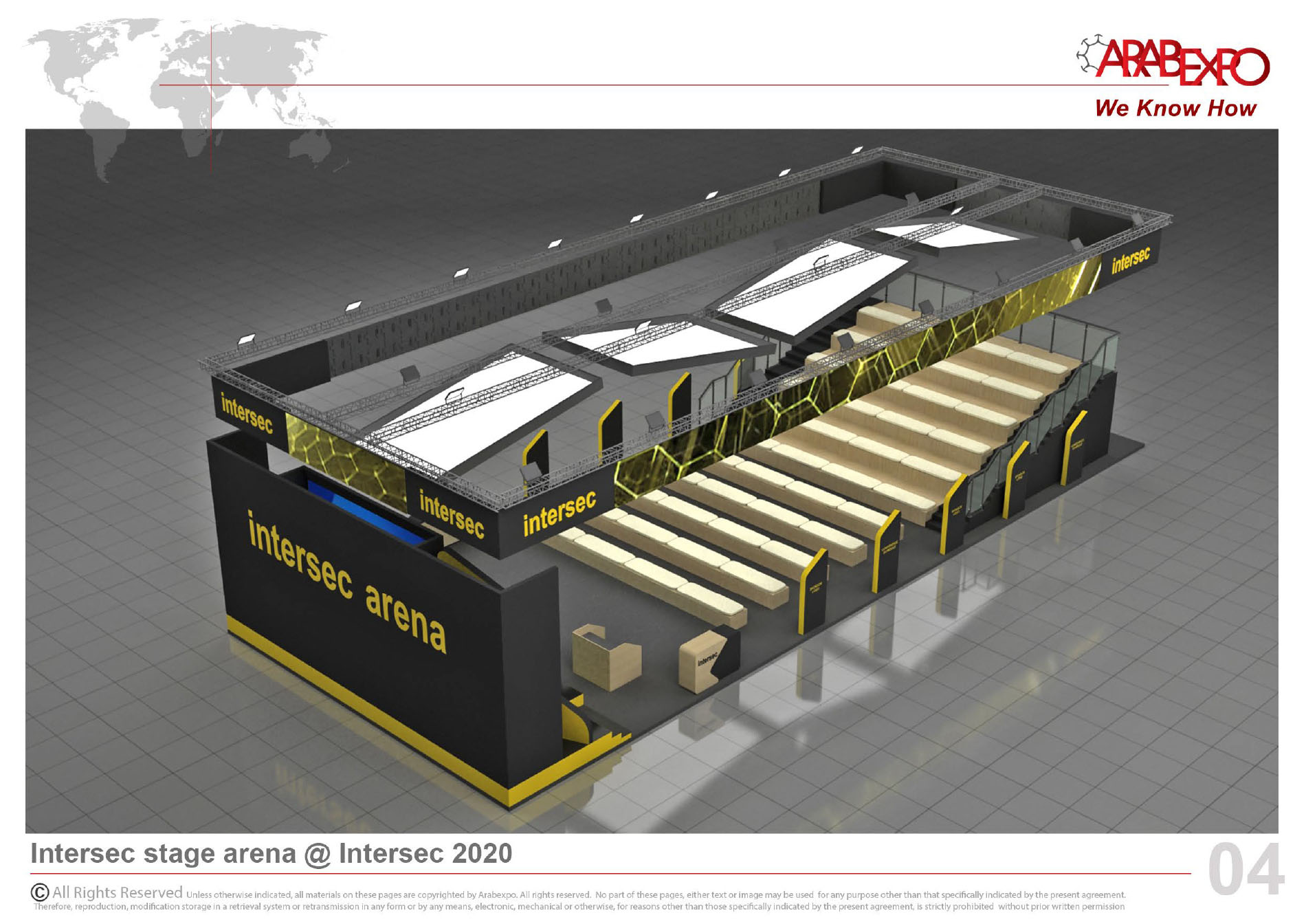 Intersec Arena mock up