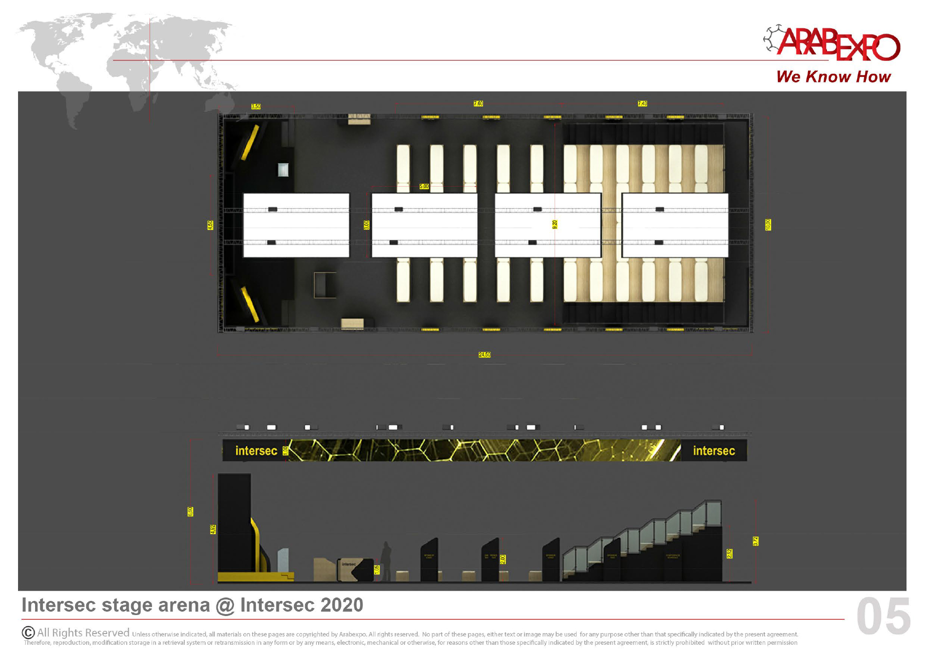 Intersec Arena mock up