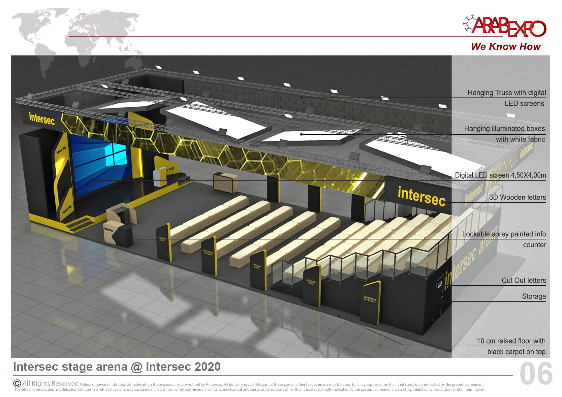 Intersec Arena mock up