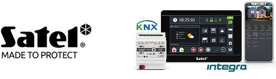 SATEL - SATEL KNX modules with the INTEGRA alarm control