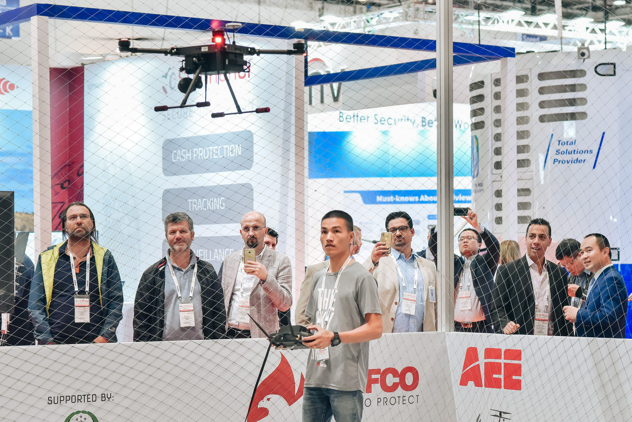 Drone Zone Demonstration at Intersec 2020