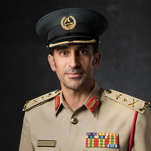 His Excellency Lieutenant  General Abdullah Khalifa Al Marri, Commander-in-Chief Dubai Police