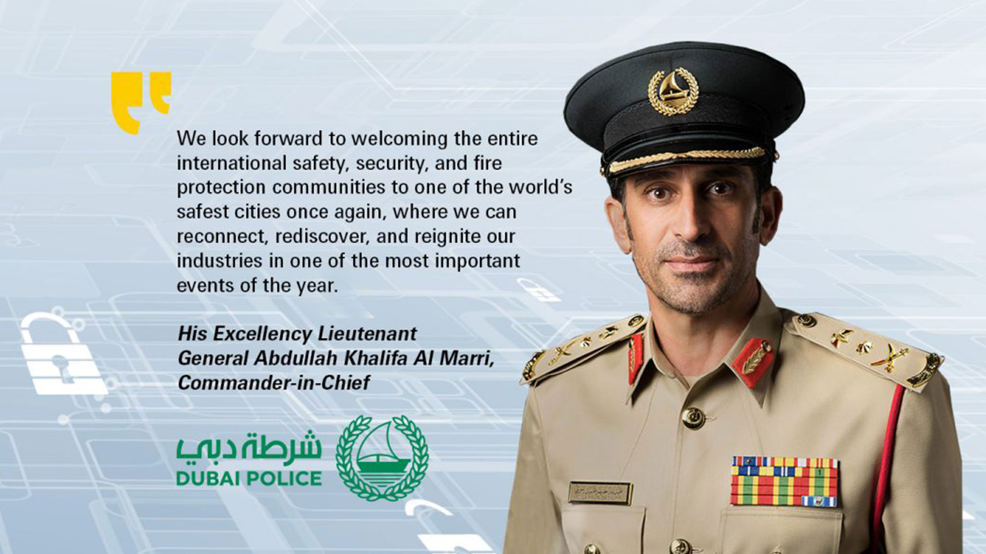 His Excellency Lieutenant General Abdullah Khalifa Al Marri