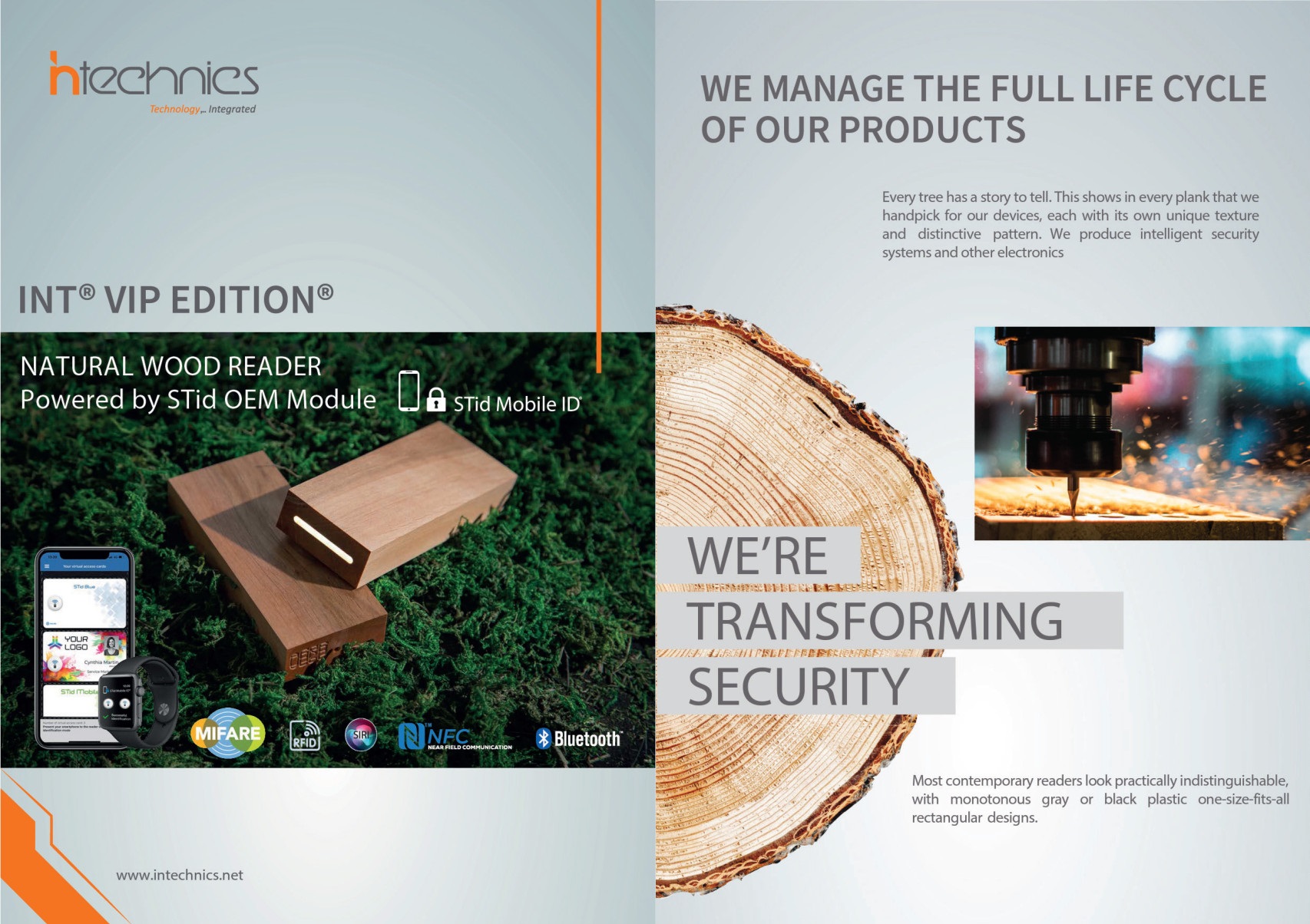 INT VIP Edition Reader: Innovative Natural Wood Reader