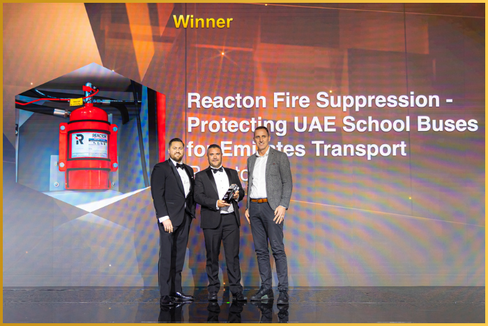Reacton Fire Suppression - Protecting UAE School Buses for Emirates Transport