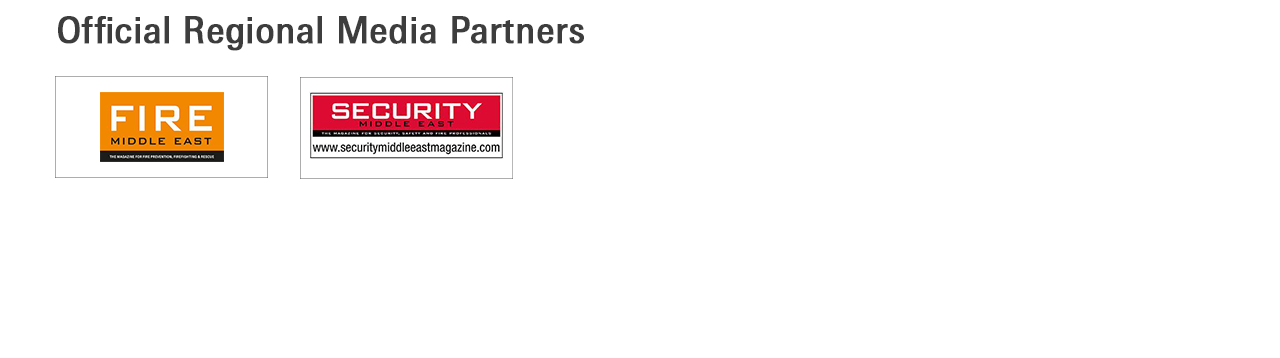 Official Regional Media Partners