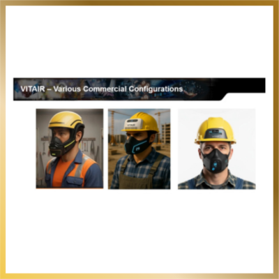 World’s first Smart Helmet-Mask Solution -VitAir